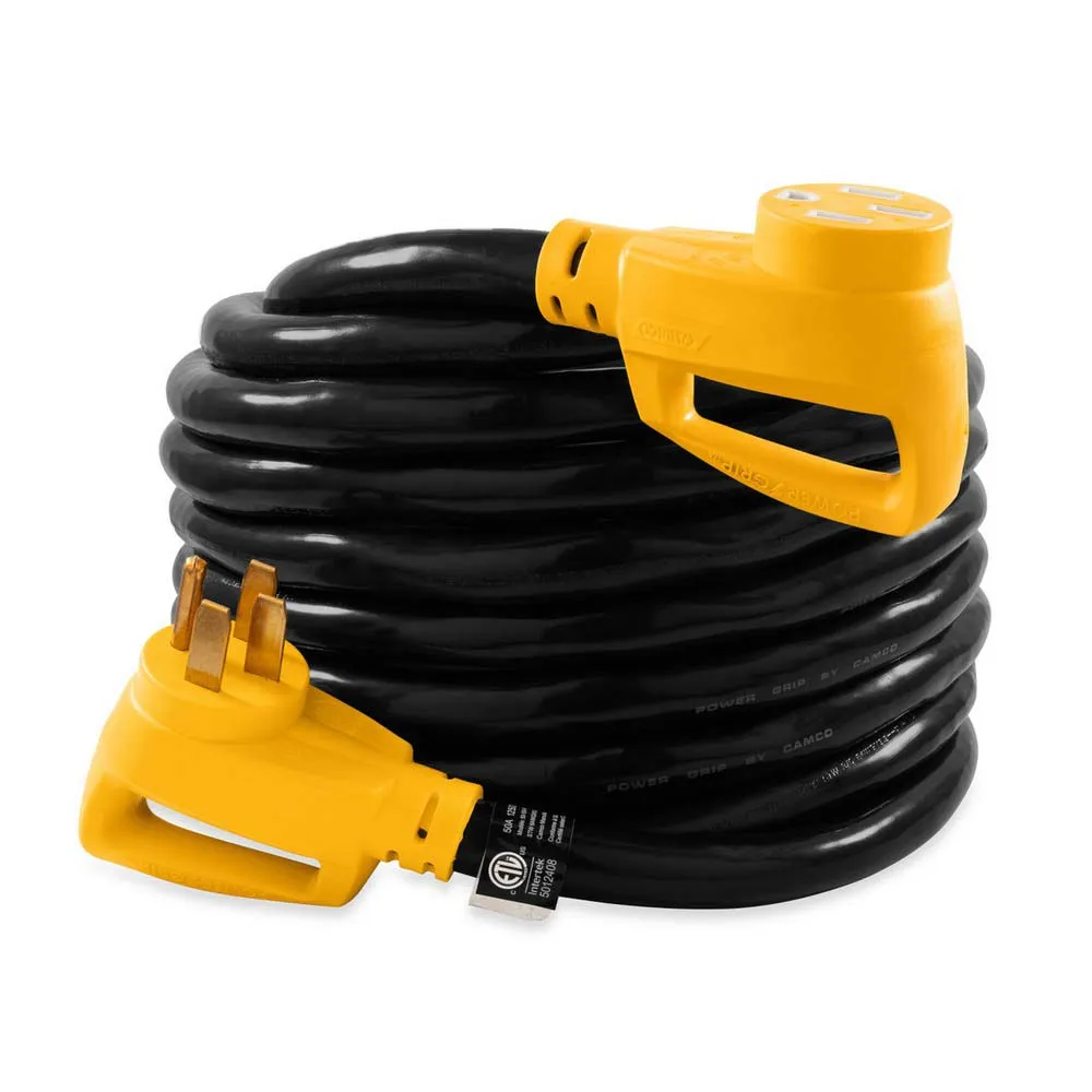 Купить Camco 17-55195 Удлинитель Power Grip 9.14 m  Black 50A 7ft.ru в интернет магазине Семь Футов