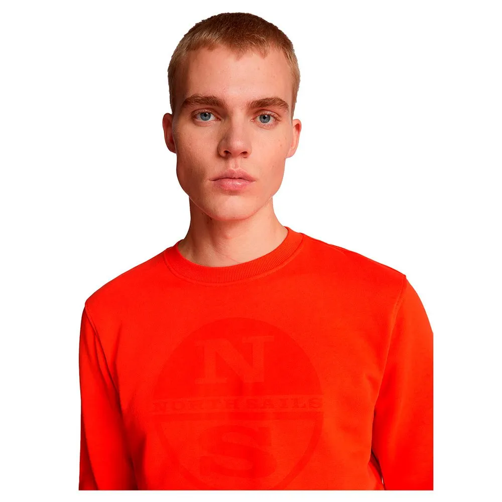 Купить North sails 691001-0177-4 Толстовка Graphic Оранжевый Lobster L 7ft.ru в интернет магазине Семь Футов