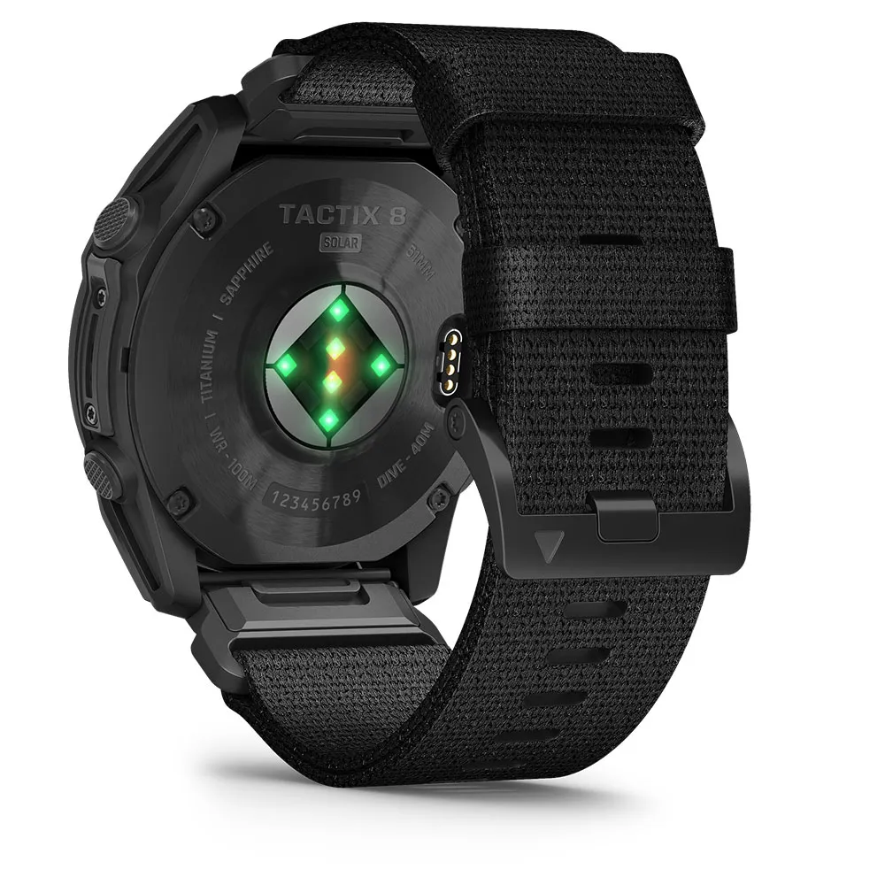 Купить Garmin 010-03407-01 Часы Tactix® 8 51 mm Solar Черный  Black 7ft.ru в интернет магазине Семь Футов