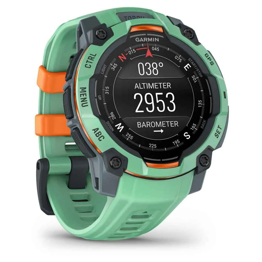 Купить Garmin 010-02936-01 Часы Instinct 3 45 mm Amoled  Green / Green 7ft.ru в интернет магазине Семь Футов