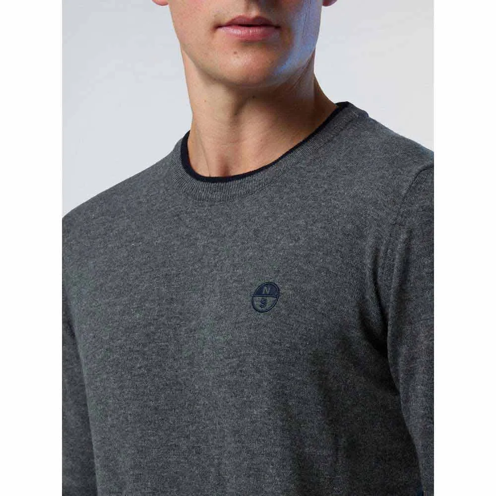 Купить North sails 699775-0928-m Свитер 12GG 699775 Medium Grey Melange 35x25x15 7ft.ru в интернет магазине Семь Футов