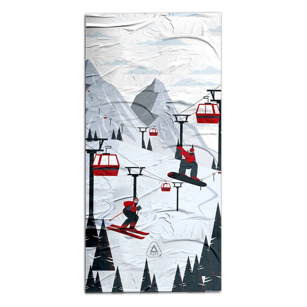 Купить Matt 5820-1117 Шарф-хомут Coolmax Eco Многоцветный Snowy 7ft.ru в интернет магазине Семь Футов