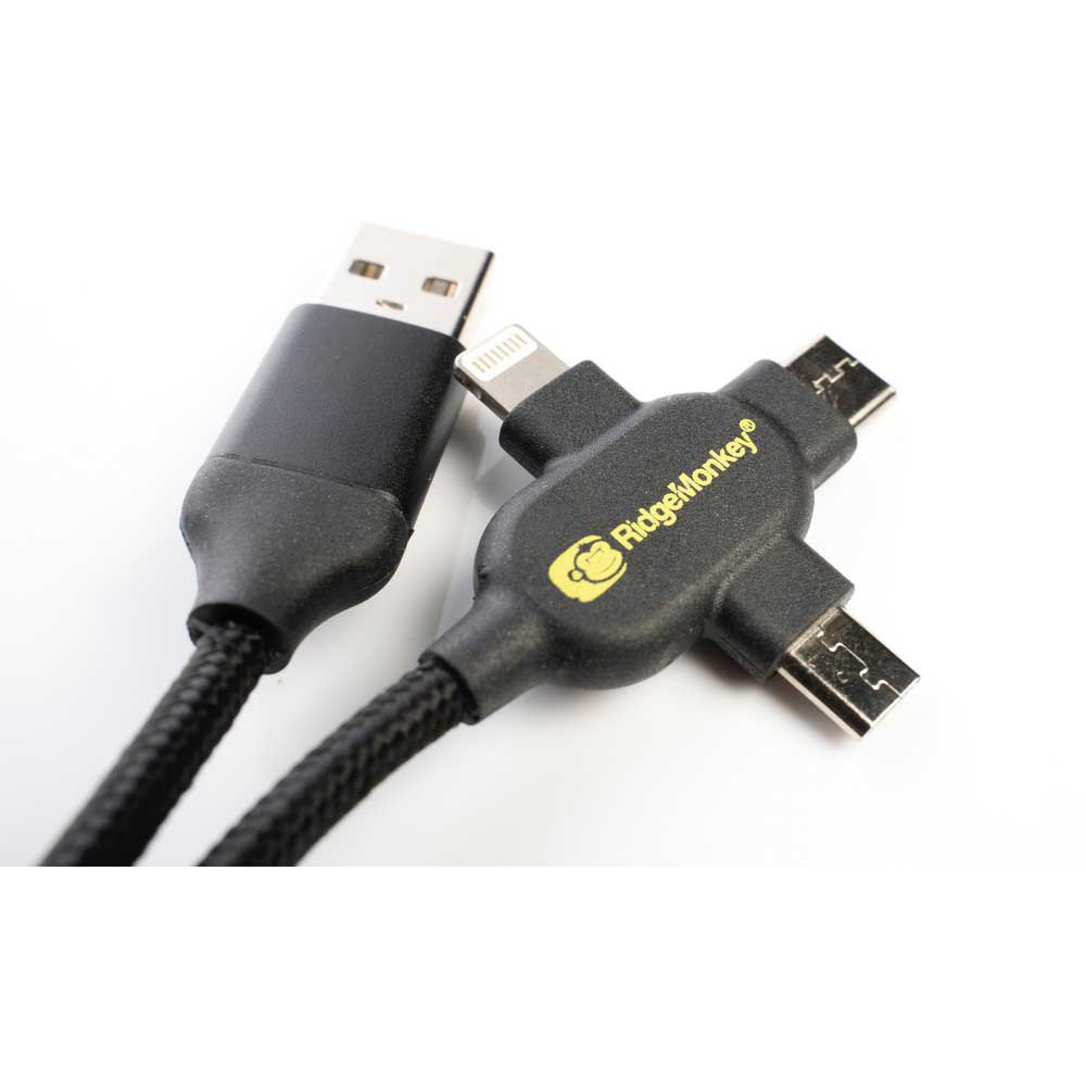 Купить Ridgemonkey RM-VUAMO2 USB A-Multi Out 2 m кабель Золотистый Black 7ft.ru в интернет магазине Семь Футов