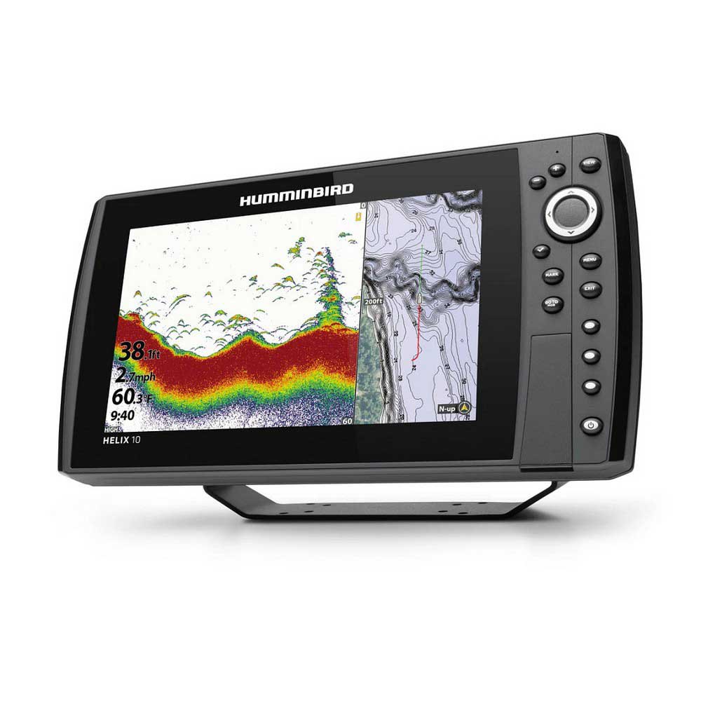 Купить Johnson outdoors inc NS-757 Helix 10 Chirp GPS G4N 10.1´´ Многофункциональный дисплей Серебристый Black 7ft.ru в интернет магазине Семь Футов