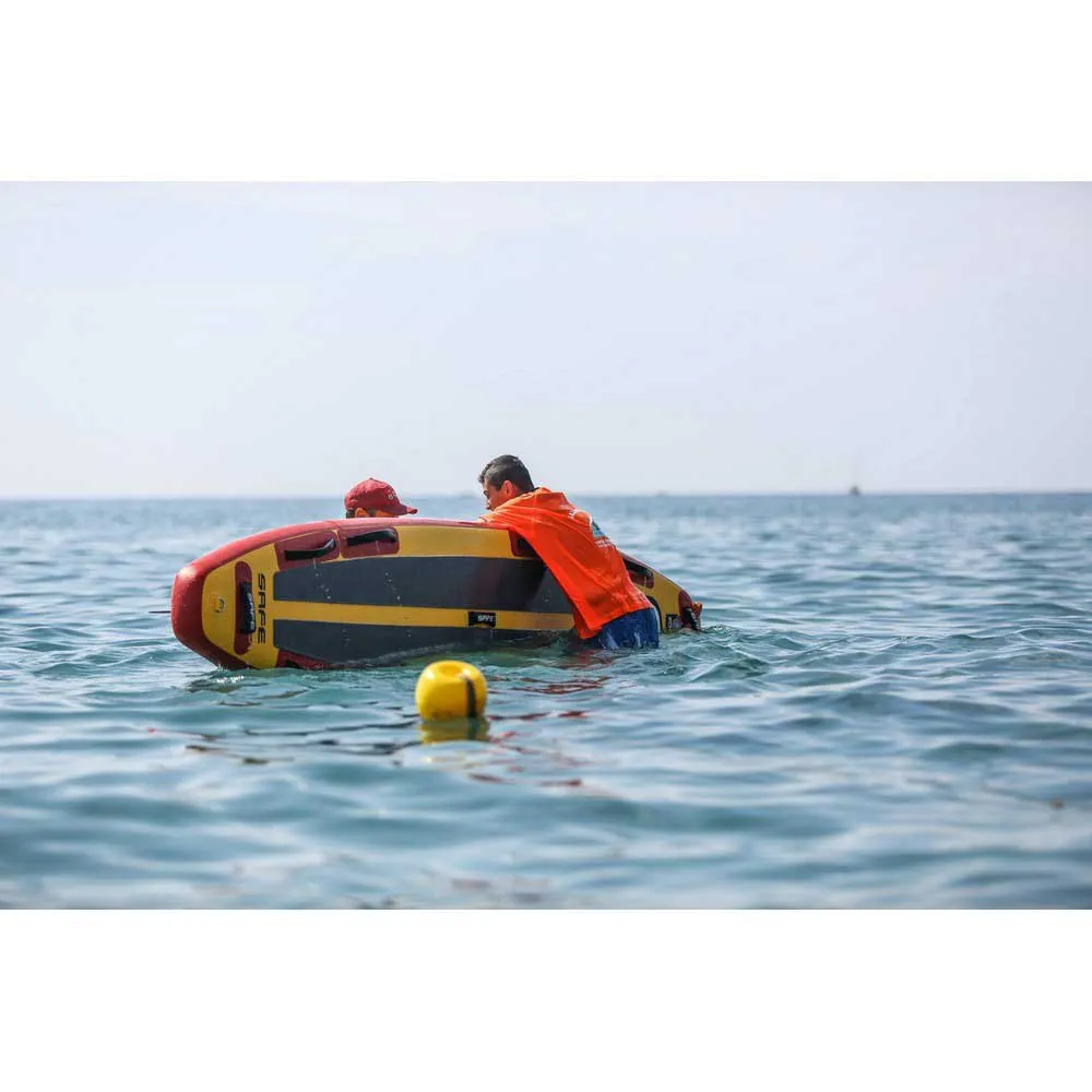 Купить Safe waterman hr100.023 Надувной комплект для падлбординга Oceanic Rescue 12´0´´ Yellow / Red 90x55x23 365.8 cm 7ft.ru в интернет магазине Семь Футов