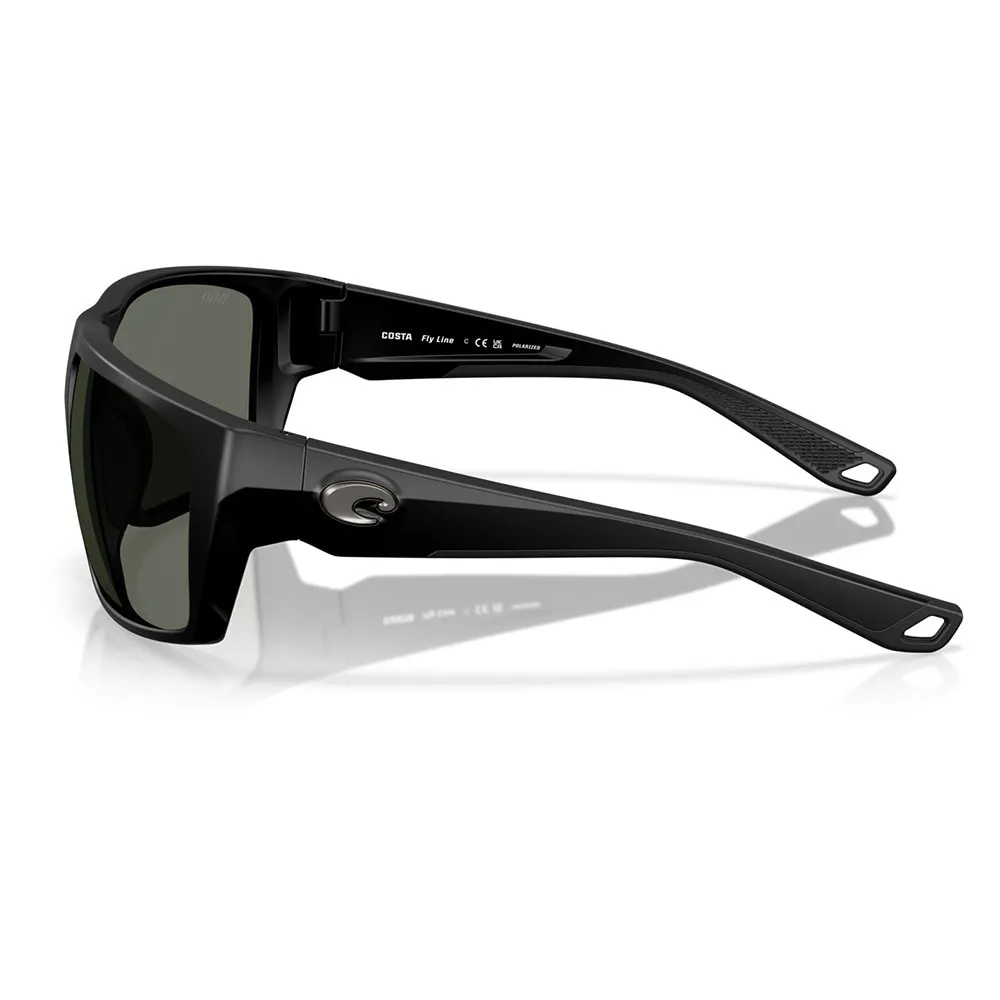 Купить Costa 06S9129-91290164 поляризованные солнцезащитные очки Fly line Matte Black / Matte Black Gray 580G/CAT3 7ft.ru в интернет магазине Семь Футов