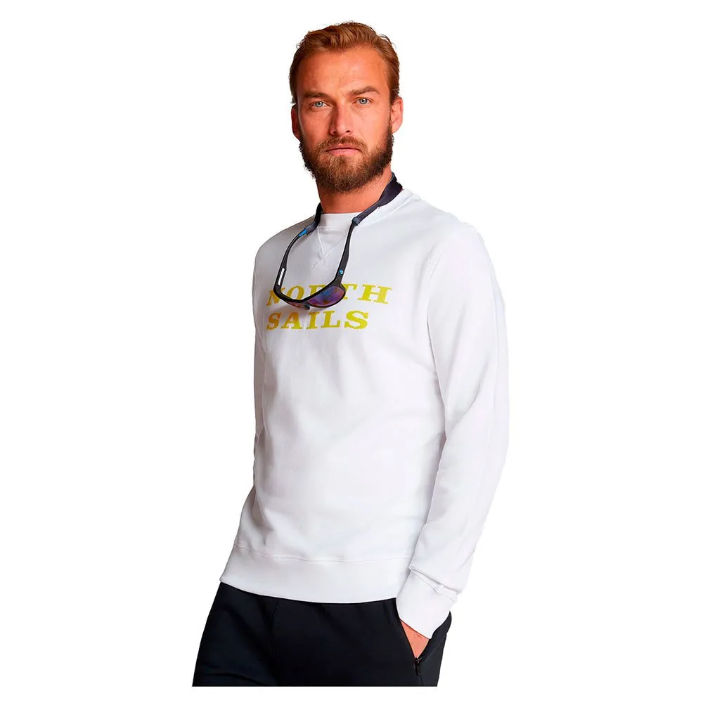 Купить North sails 691004-0101-3 Толстовка 691004 Graphic Белая White M 7ft.ru в интернет магазине Семь Футов