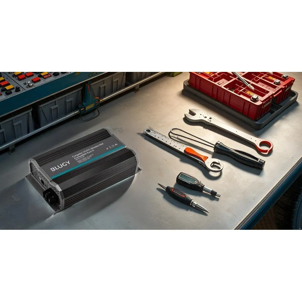 Купить Blugy BGDC121260 зарядное устройство Booster CC/CC 60A Серебристый Black / Grey 7ft.ru в интернет магазине Семь Футов