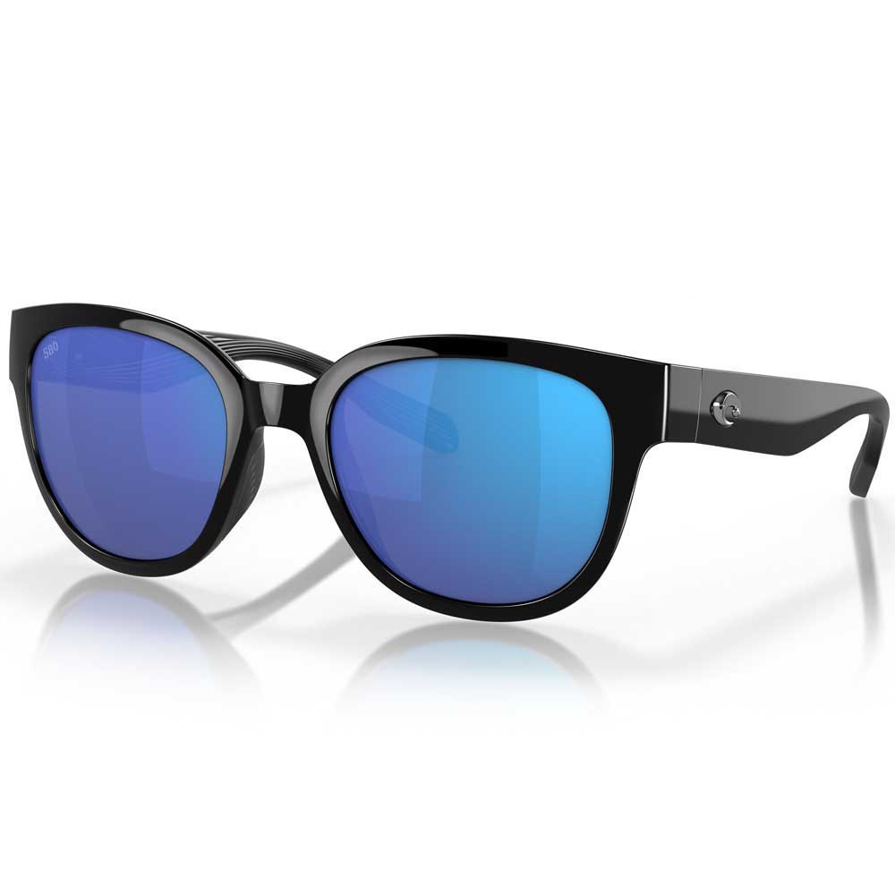 Купить Costa 06S9051-90510153 Зеркальные поляризованные солнцезащитные очки Salina Black Blue Mirror 580G/CAT3 7ft.ru в интернет магазине Семь Футов