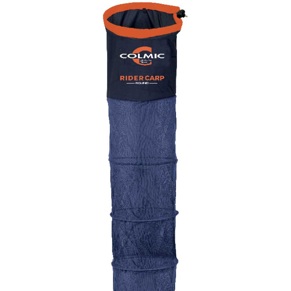 Купить Colmic NACR115C круглый подсак Rider Carp  Blue / Orange 350 cm 7ft.ru в интернет магазине Семь Футов