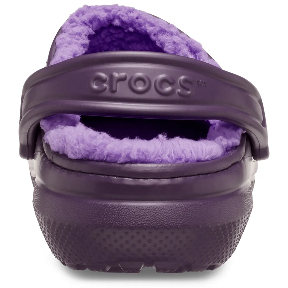 Купить Crocs 203591-5as-m9/w11 Деревянные башмаки Classic Lined Dark Iris 35x25x15 EU 42 7ft.ru в интернет магазине Семь Футов