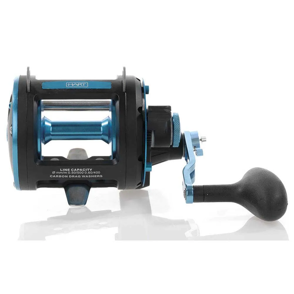 Купить Hart qhtspd Троллинговая катушка Twin SPD 30II Black / Light Blue 25x20x20 7ft.ru в интернет магазине Семь Футов