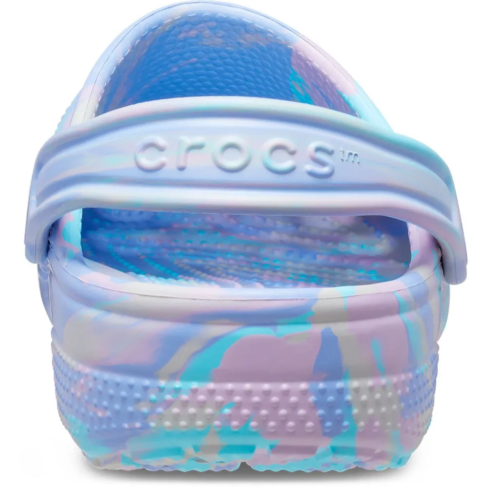 Купить Crocs 206838-5q7-c4 Деревянные башмаки Classic Marbled Moon Jelly / Multi 35x25x15 EU 19 7ft.ru в интернет магазине Семь Футов