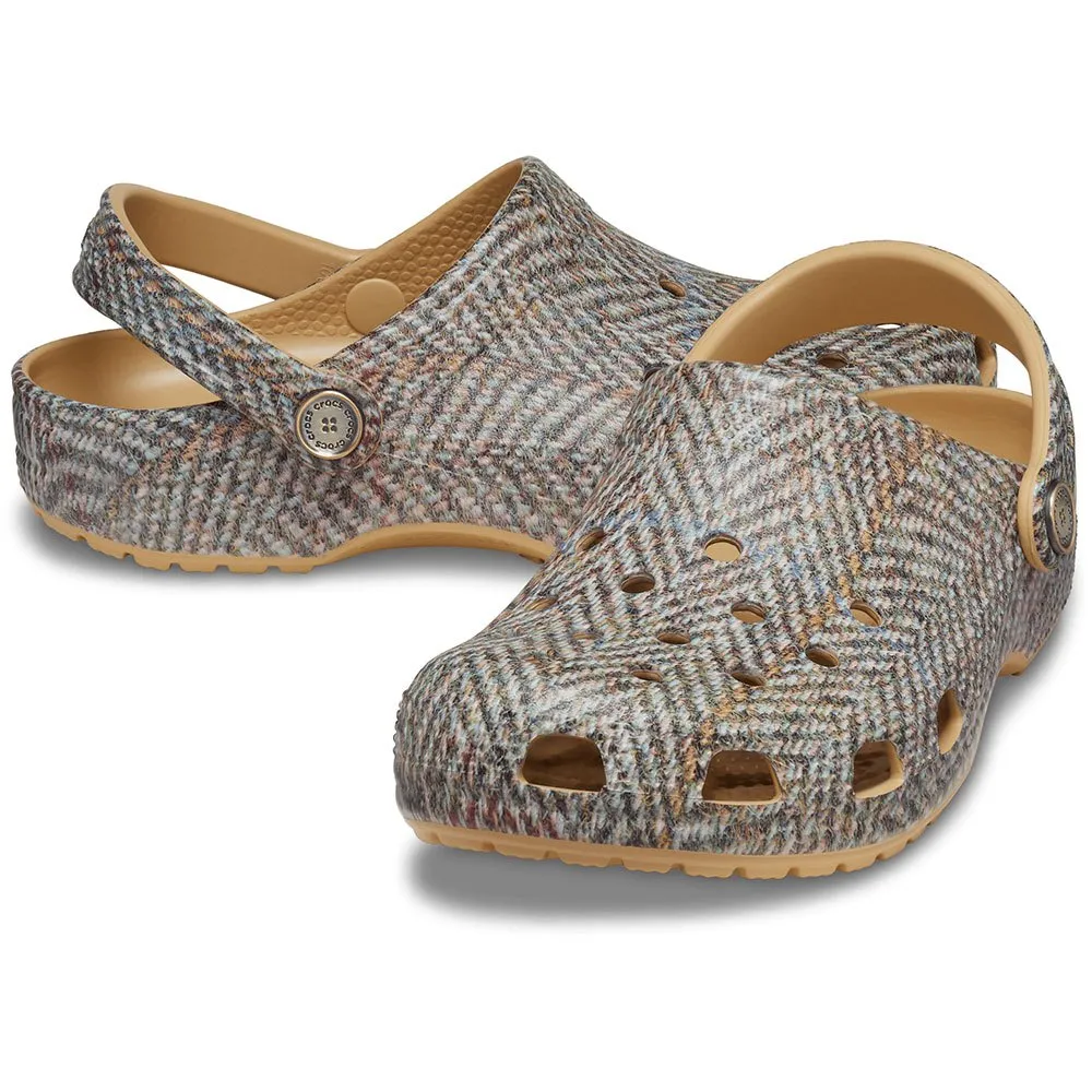 Купить Crocs 210403-209-m9/w11 Деревянные башмаки Classic Tweed Wheat 35x25x15 EU 42 7ft.ru в интернет магазине Семь Футов
