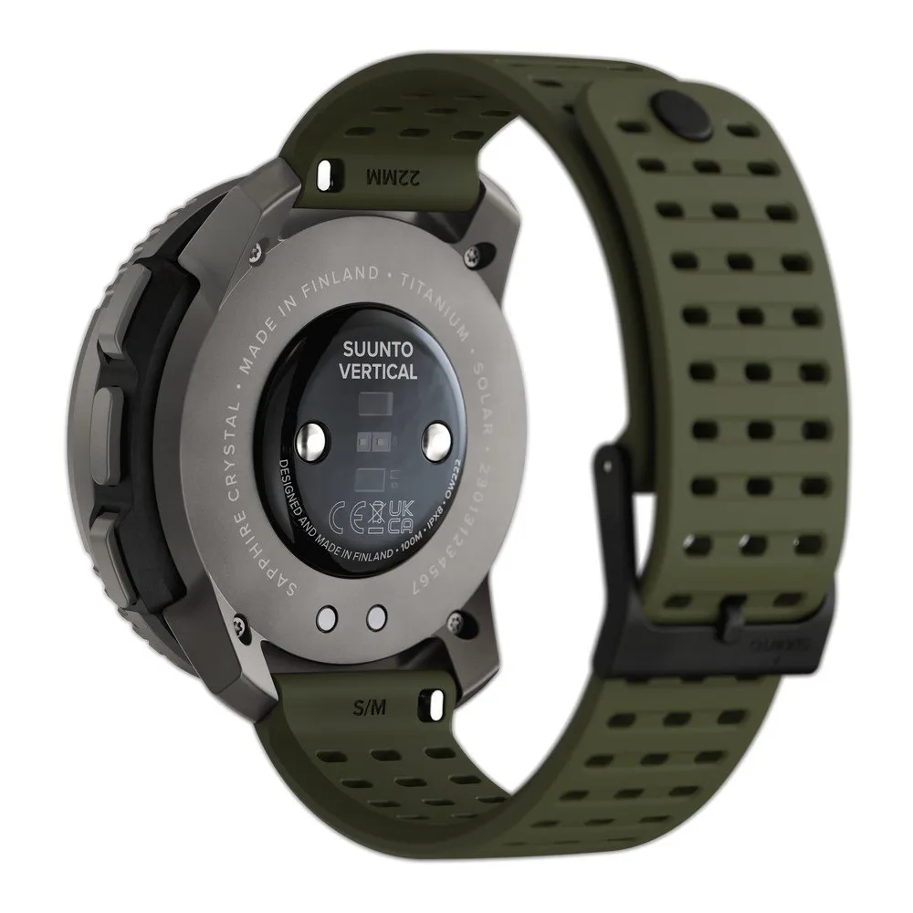 Купить Suunto R-19959250-SS050859000 Часы Vertical Titanium Solar отремонтированы Серебристый Forest 7ft.ru в интернет магазине Семь Футов