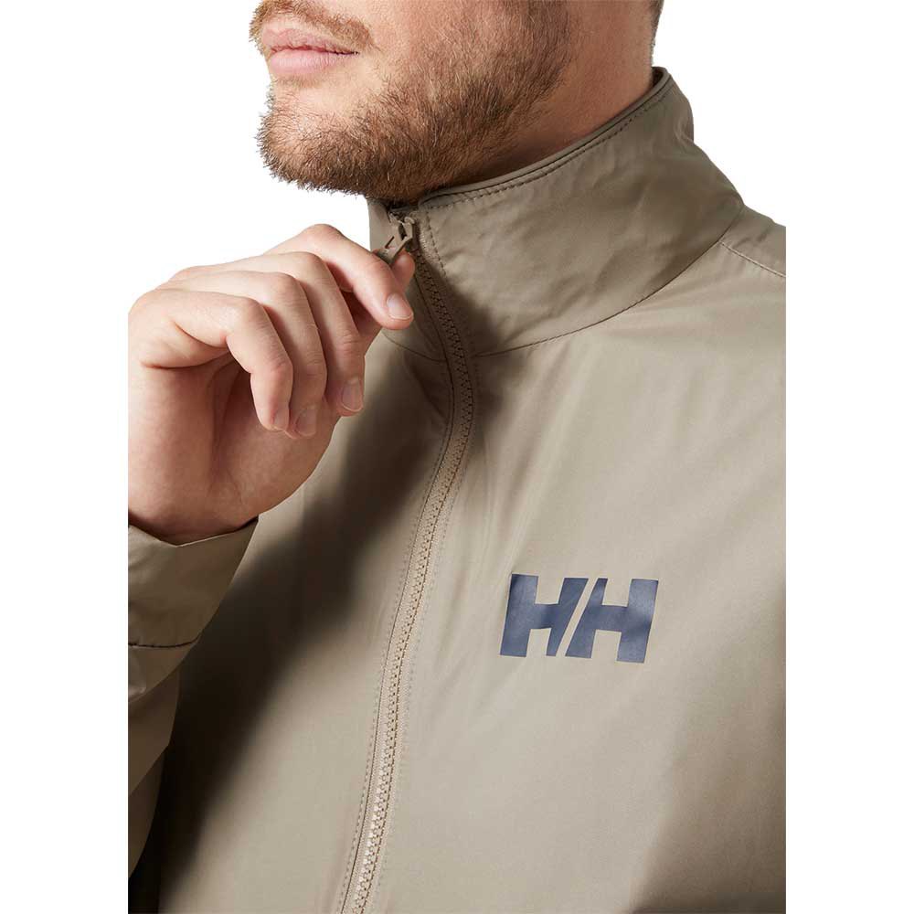Купить Helly hansen 30299_757-M Куртка Salt Windbreaker Бежевый Pebble M 7ft.ru в интернет магазине Семь Футов