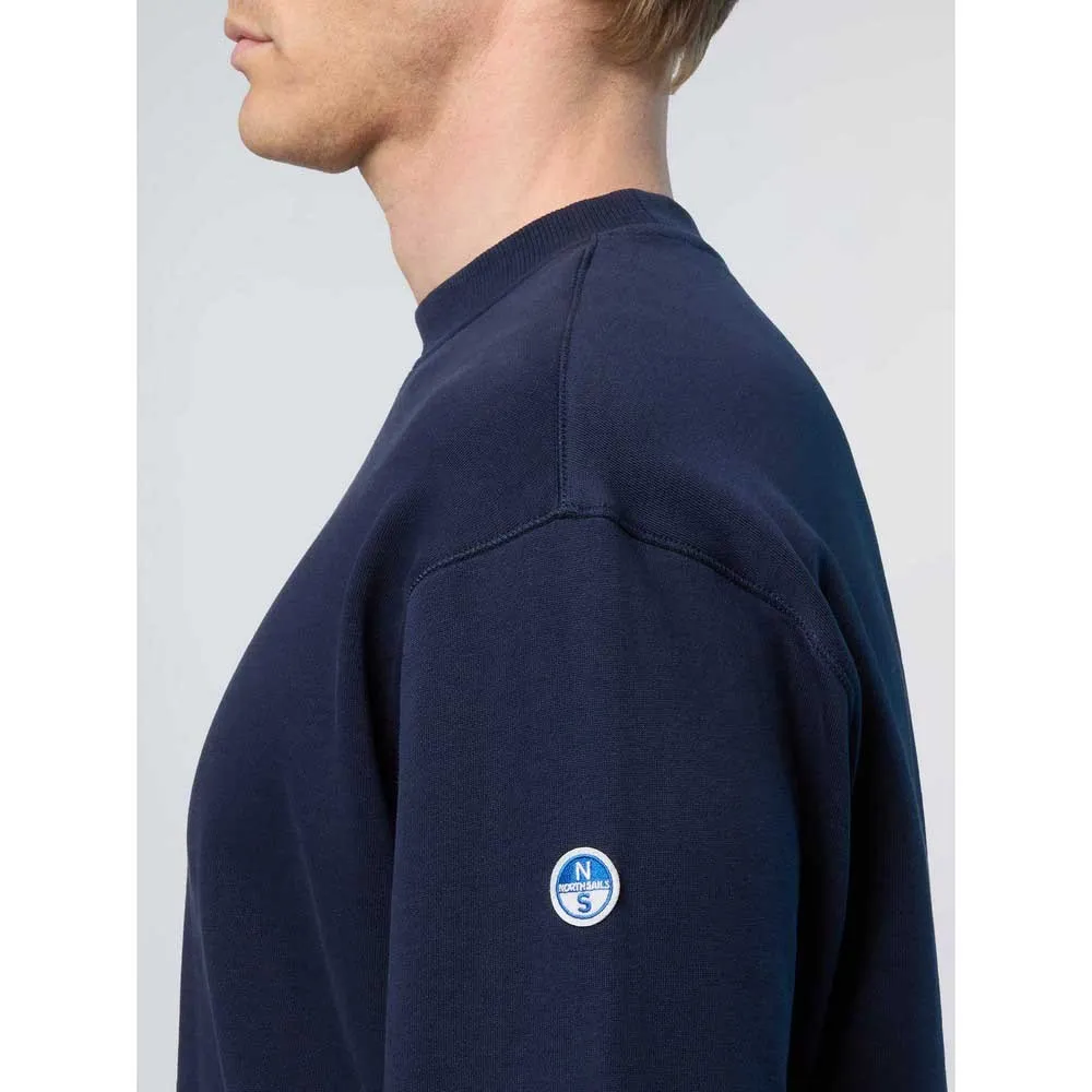 Купить North sails 691261-0802-l Толстовка Logo 691261 Navy Blue 40x30x12 7ft.ru в интернет магазине Семь Футов