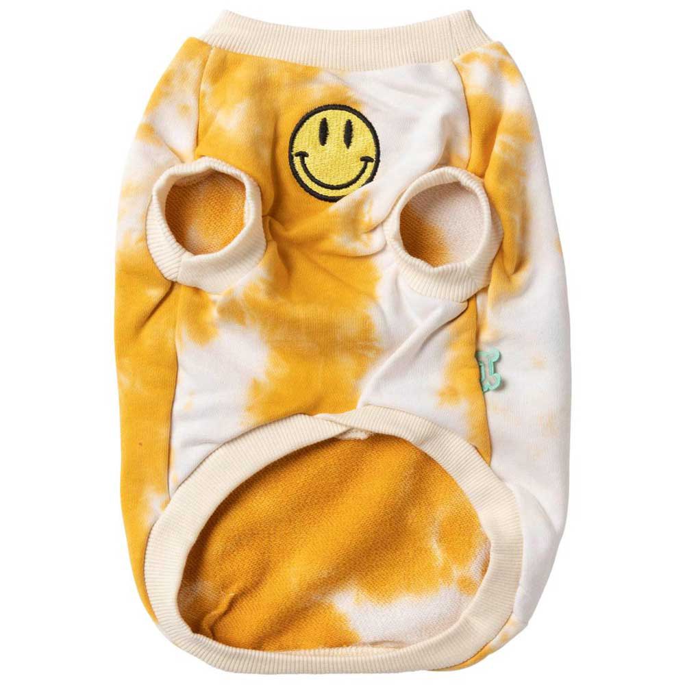 Купить Fuzzyard FZAW3541 Smiley Tie-rus Свитер для собак Желтый Yellow / Cream 1 7ft.ru в интернет магазине Семь Футов