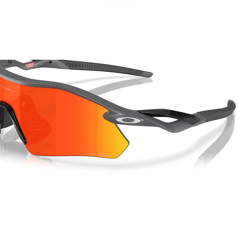 Купить Oakley OO9495-0336 Солнцезащитные очки Radar plate Оранжевый Matte Carbon Prizm Ruby/CAT3 7ft.ru в интернет магазине Семь Футов
