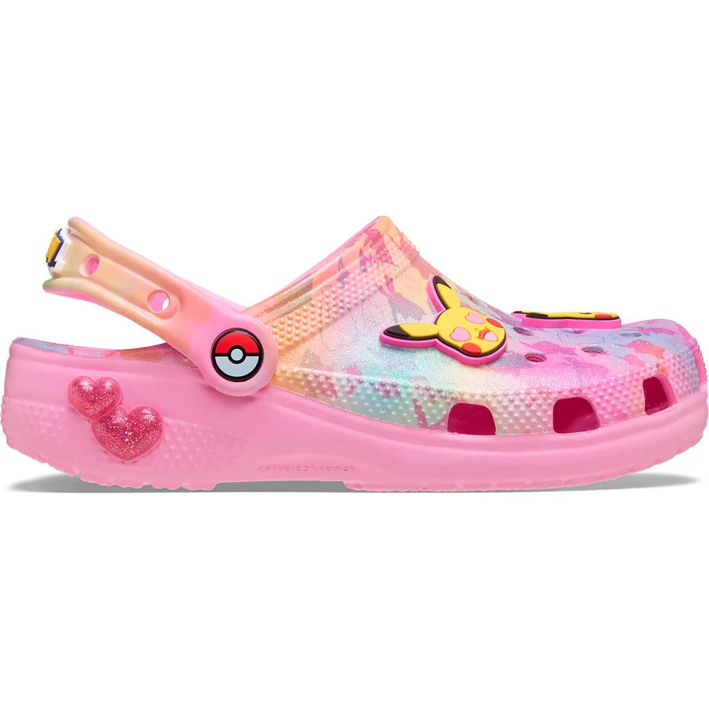 Купить Crocs 211229-90h-j2 Деревянные башмаки Pikachu Pink Classic Multi 35x25x15 EU 33 7ft.ru в интернет магазине Семь Футов