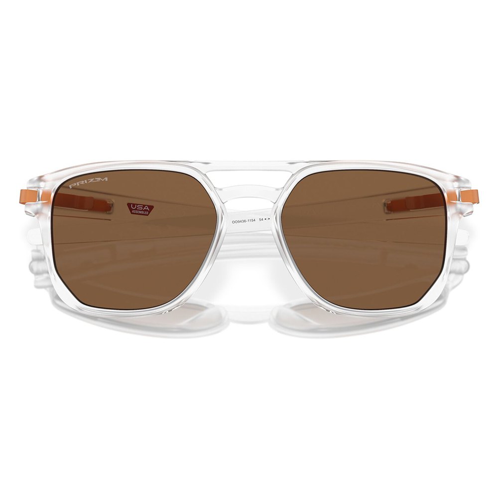 Купить Oakley OO9436-1154 Солнцезащитные очки Latch beta Matte Clear Prizm Bronze/CAT3 7ft.ru в интернет магазине Семь Футов