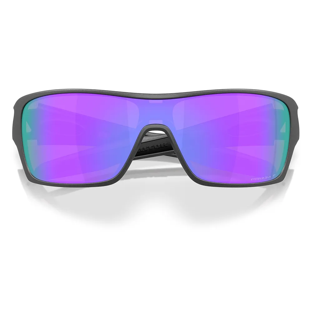 Купить Oakley OO9307-3132-0 поляризованные солнцезащитные очки Turbine rotor Бесцветный Matte Steel Prizm Violet Polar/CAT3 7ft.ru в интернет магазине Семь Футов