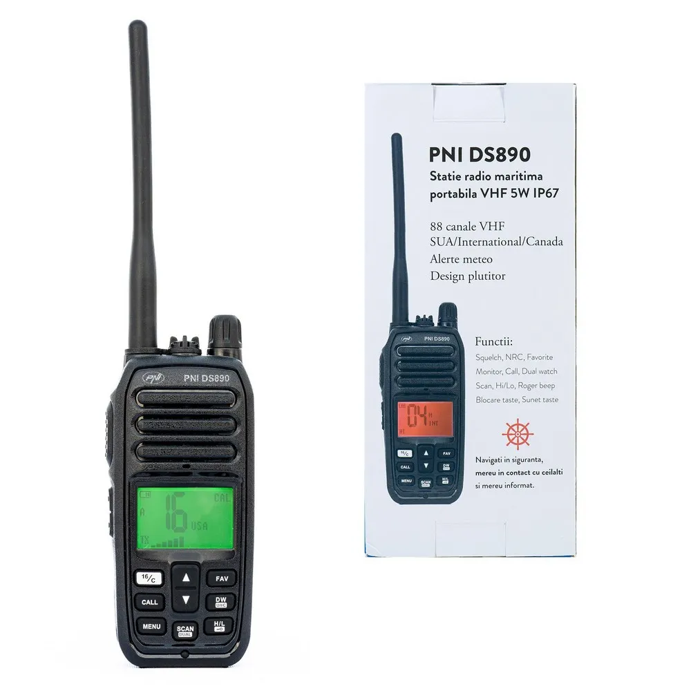Купить PNI pni-ds890 портативная радиостанция DS890 Black 18x25x8 7ft.ru в интернет магазине Семь Футов