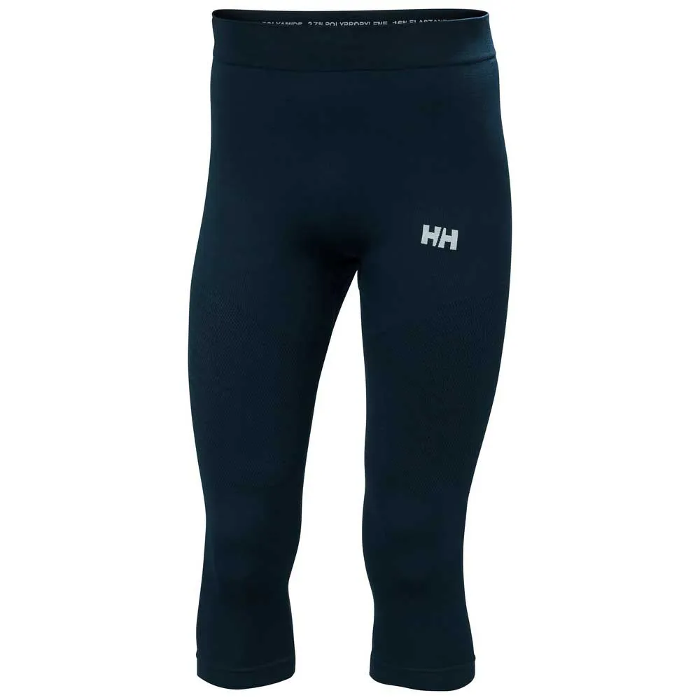 Купить Helly hansen 49493-597-2XL 3/4 базовые штаны H1 Pro Seamless Graphene Navy NSF 2XL 7ft.ru в интернет магазине Семь Футов
