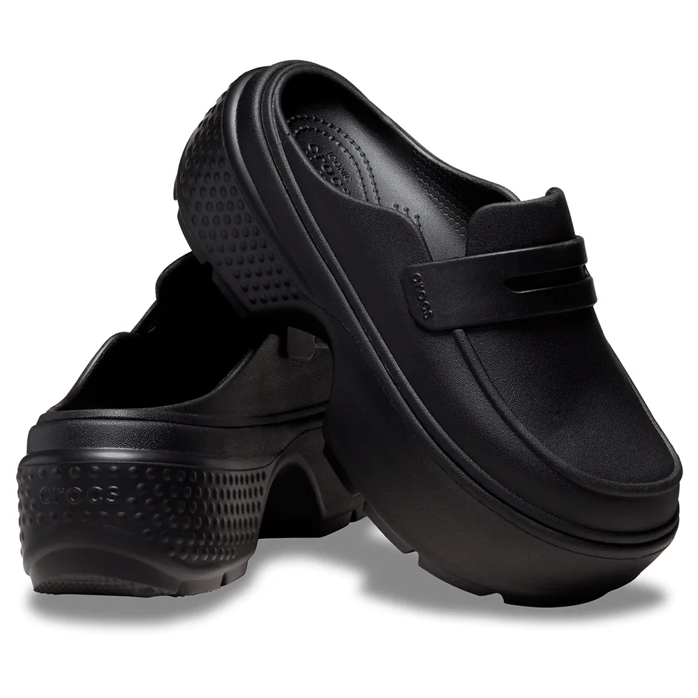 Купить Crocs 209937-06-m10/w12 Деревянные башмаки Stomp Black / Black 35x25x15 EU 43 7ft.ru в интернет магазине Семь Футов
