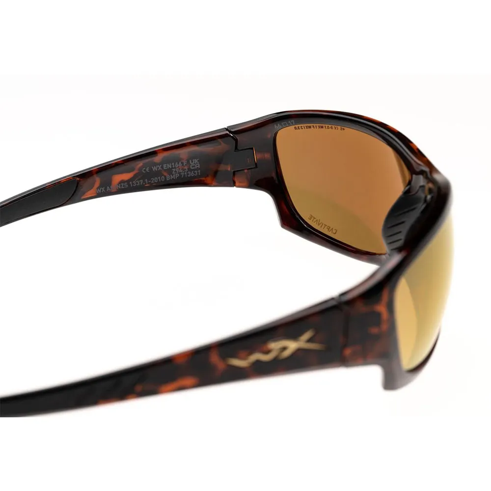 Купить Wiley x 12248730000 поляризованные солнцезащитные очки Climb Bronze Mirror / Brown 25x12x10 7ft.ru в интернет магазине Семь Футов