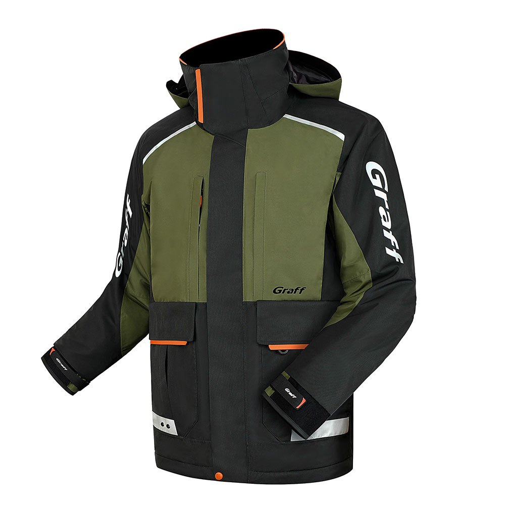 Купить Graff 215-O-B-72XL/176-182cm Edition 3.0 Wader Зеленый  Olive / Graphite 2XL / 176-182 cm 7ft.ru в интернет магазине Семь Футов