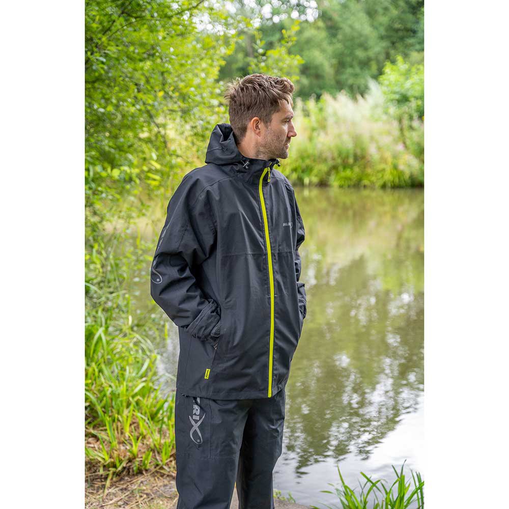 Купить Matrix fishing GPR327 Куртка 10K Waterproof Черный  Black / Lime 3XL 7ft.ru в интернет магазине Семь Футов