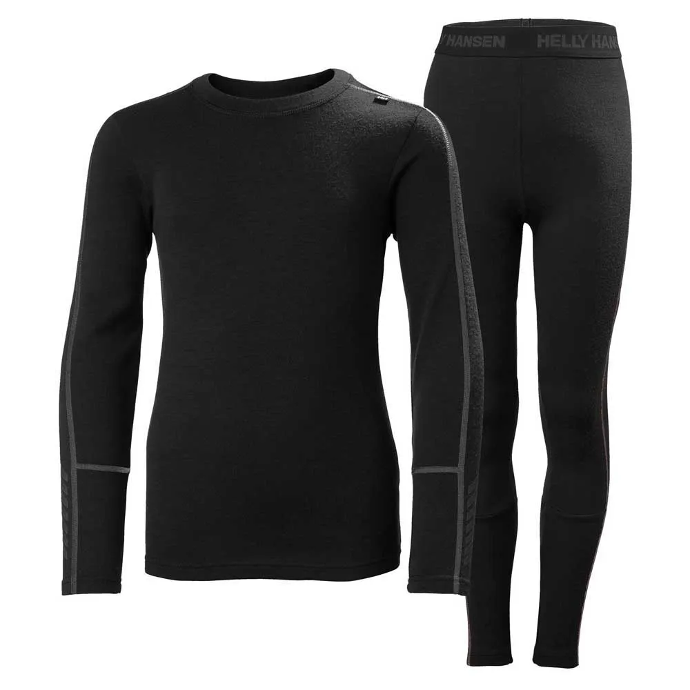 Купить Helly hansen 49403_991-14 Комплект термобелья с длинным рукавом Lifa Merino Midweight Black 30x20x10 14 Years 7ft.ru в интернет магазине Семь Футов