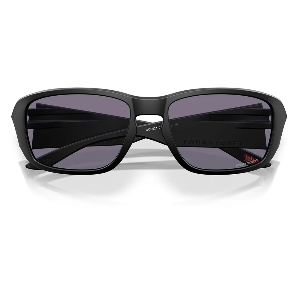 Купить Oakley OO9521-0157 Солнцезащитные очки Tourniquet Бесцветный Matte Black 01 Prizm Grey/CAT3 7ft.ru в интернет магазине Семь Футов