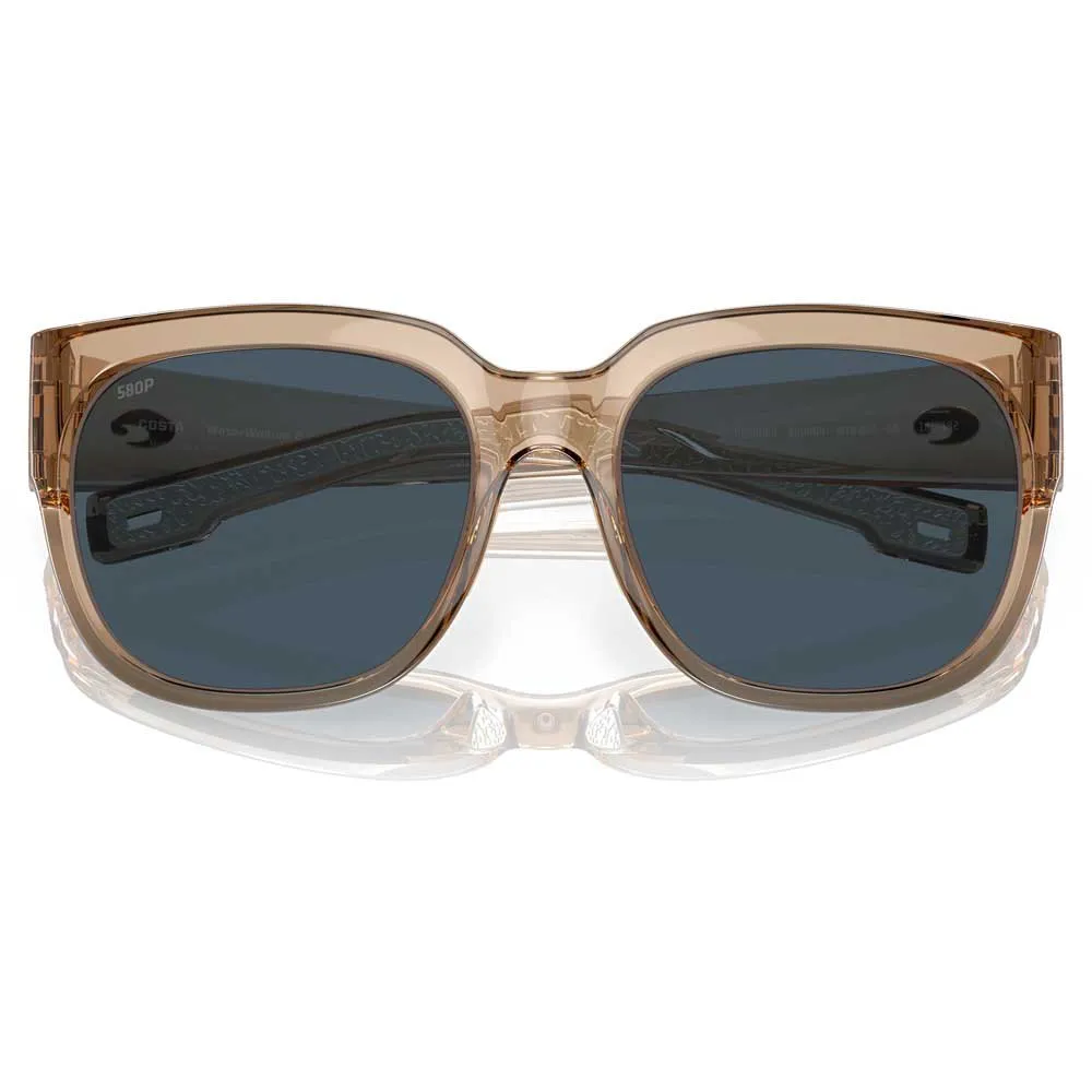 Купить Costa 06s9004-90040458 поляризованные солнцезащитные очки Waterwoman 2 Shiny Blonde Crystal 25x12x10 Gray 580P/CAT3 7ft.ru в интернет магазине Семь Футов