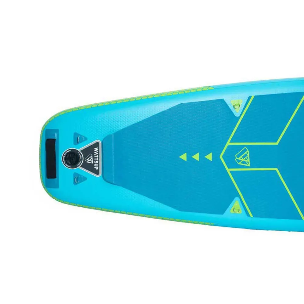 Купить Wattsup pb-wbrm106k Надувной комплект для падлбординга Bream Combo 10´6´´ Blue / Lime 97x26x46 320 cm 7ft.ru в интернет магазине Семь Футов