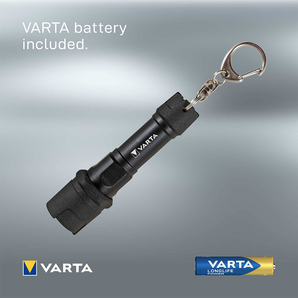 Купить Varta 36469 Indestructible Брелок фонарик Черный Black 7ft.ru в интернет магазине Семь Футов