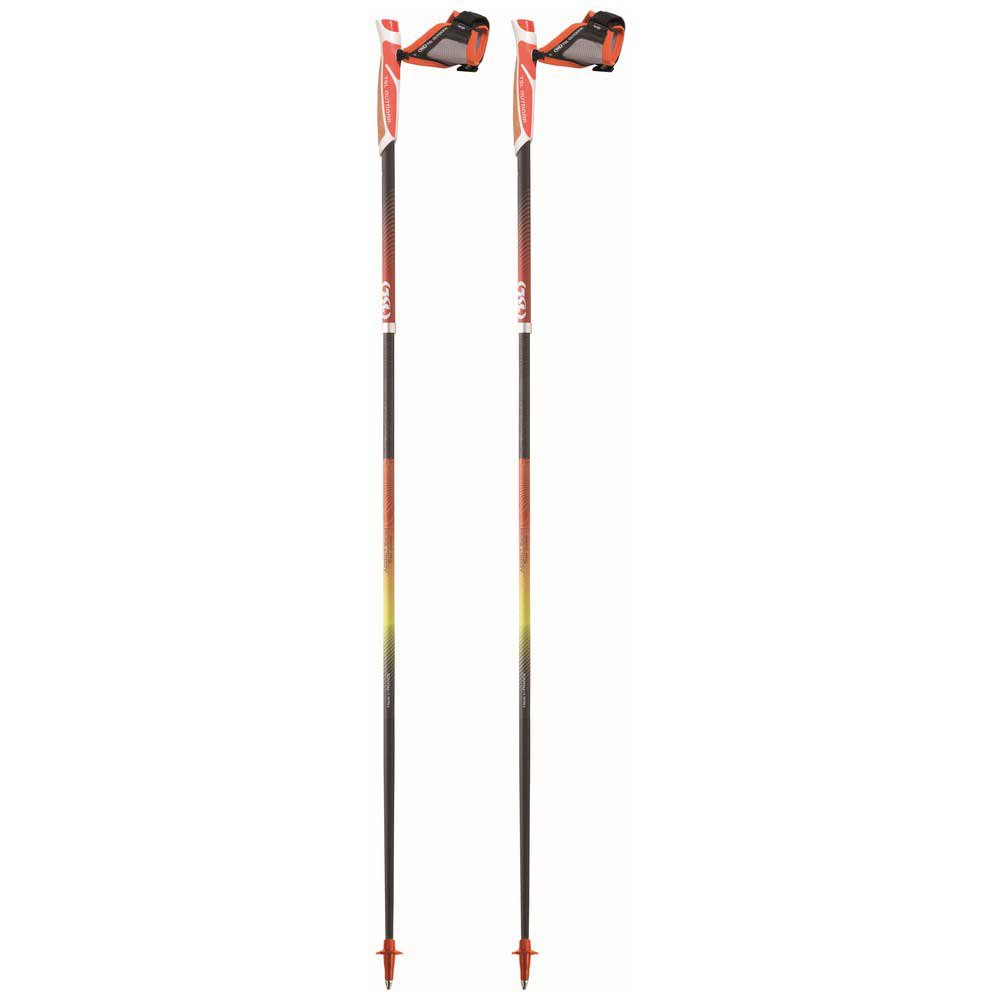 Купить Tsl outdoor PFBTC4M110SH Addict Trail Carbon 4 Cork Short Поляки Многоцветный Black / Yellow / Orange 110 cm 7ft.ru в интернет магазине Семь Футов