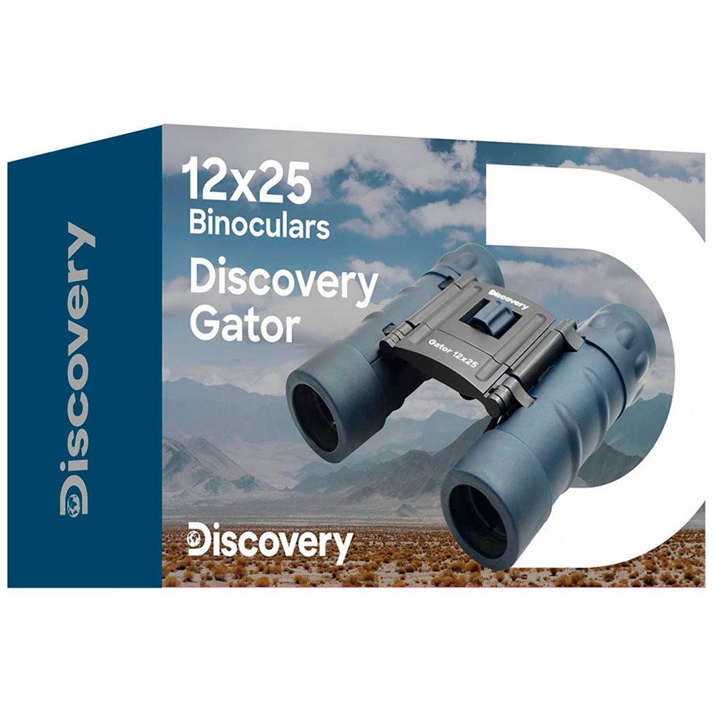 Купить Discovery 77911 Gator 12x25 Бинокль Серебристый Black 7ft.ru в интернет магазине Семь Футов