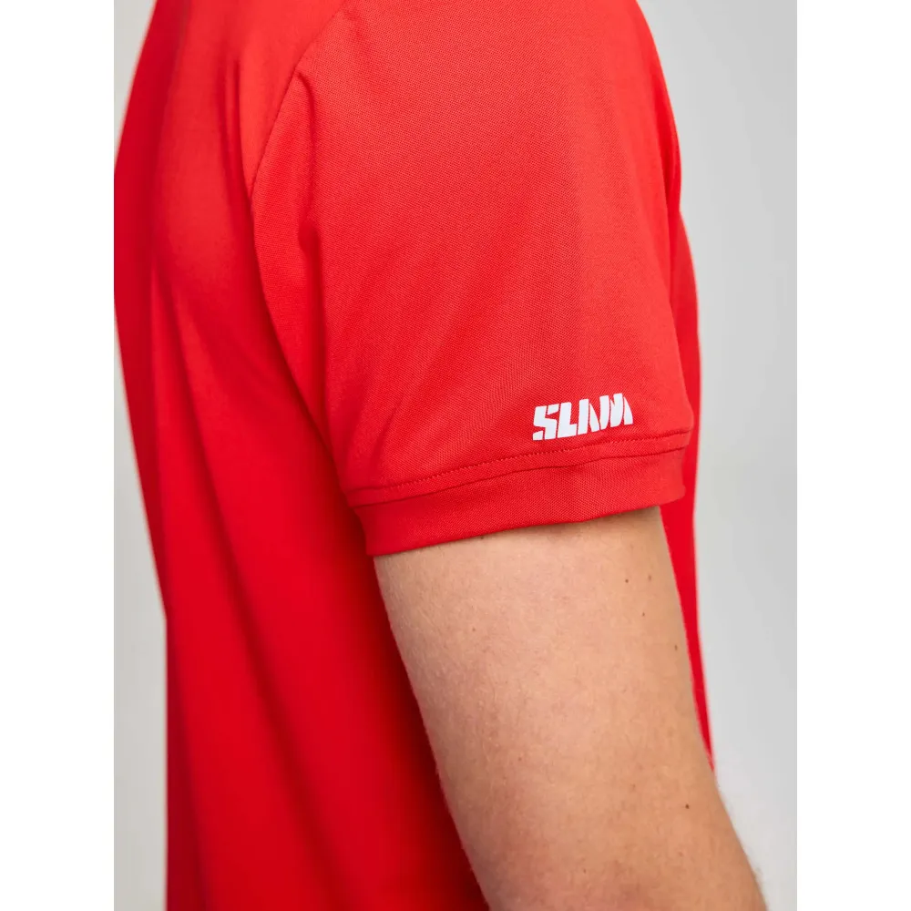 Купить Slam a108006s01-w07-xxl Поло с коротким рукавом UV Tech Pique Real Red 30x20x5 2XL 7ft.ru в интернет магазине Семь Футов