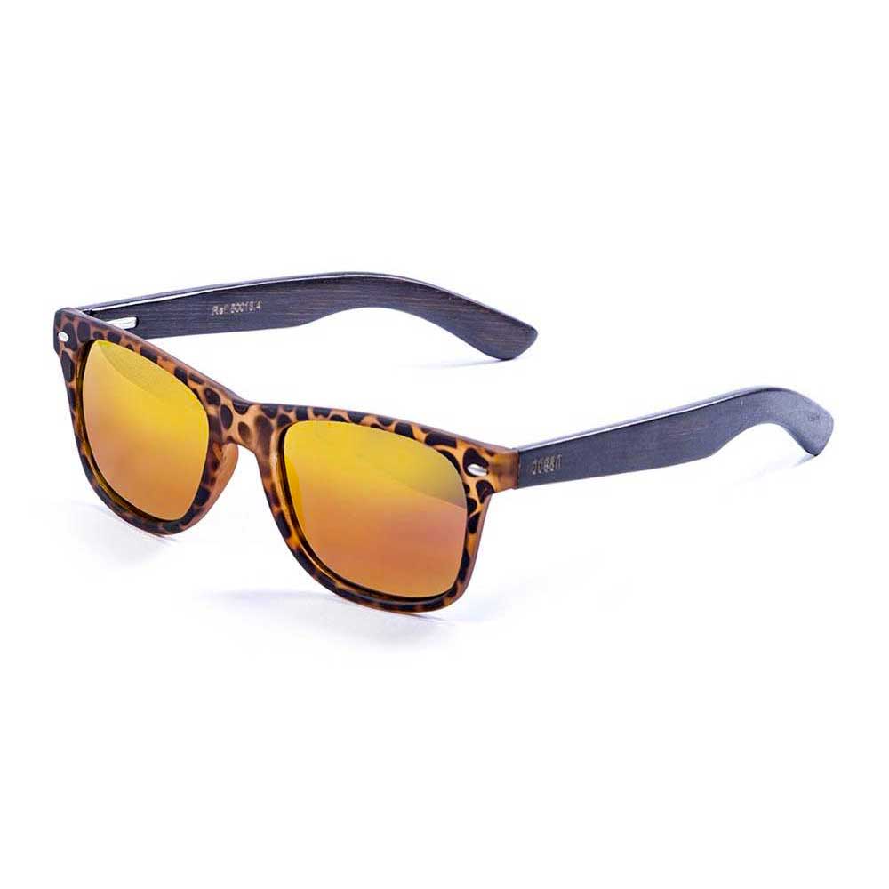 Купить Ocean sunglasses 50013.4 Деревянные поляризованные солнцезащитные очки Beach Demy Brown / Red 7ft.ru в интернет магазине Семь Футов