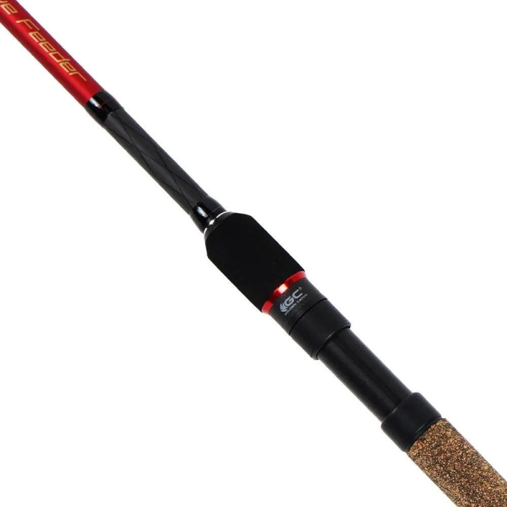 Купить Golden catch 2039266 карповая удочка Stelios Active Feeder Black / Red 140x10x10 3.9 m 7ft.ru в интернет магазине Семь Футов