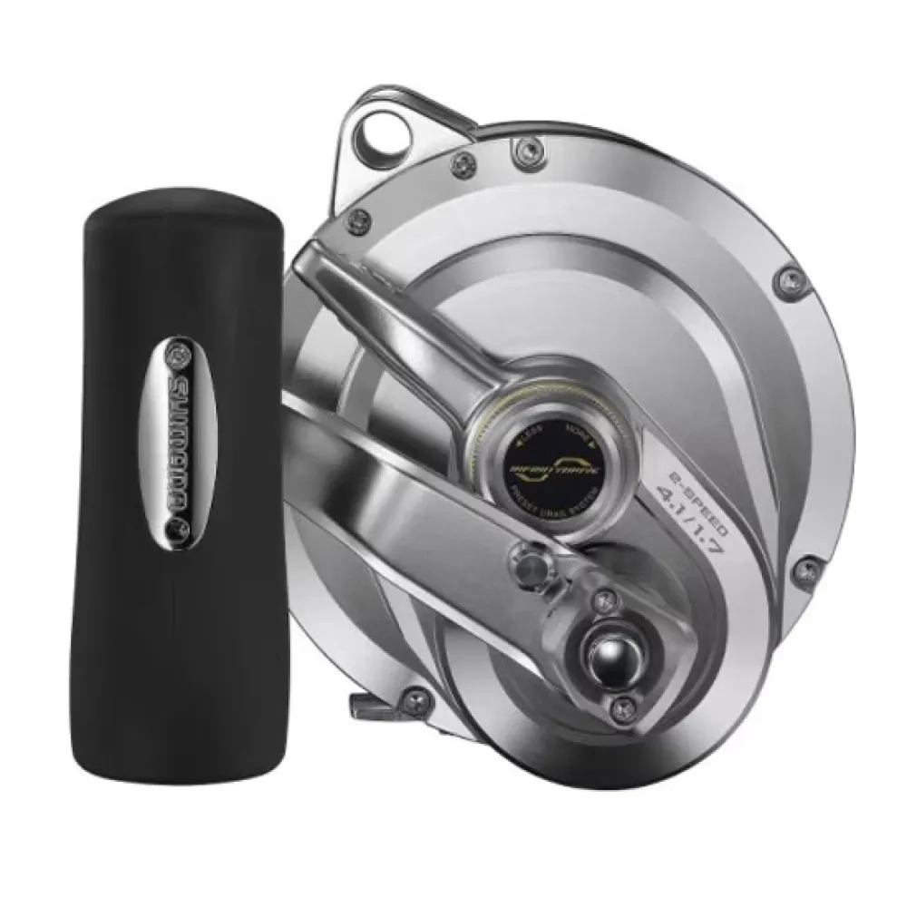 Купить Shimano Fishing tac40iia Троллинговая катушка Talica II A RH Silver / Gold 25x20x20 40 Lbs 7ft.ru в интернет магазине Семь Футов