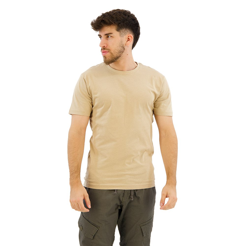 Купить Brandit 4200-3-S Футболка с коротким рукавом T-Shirt Бежевый Beige S 7ft.ru в интернет магазине Семь Футов