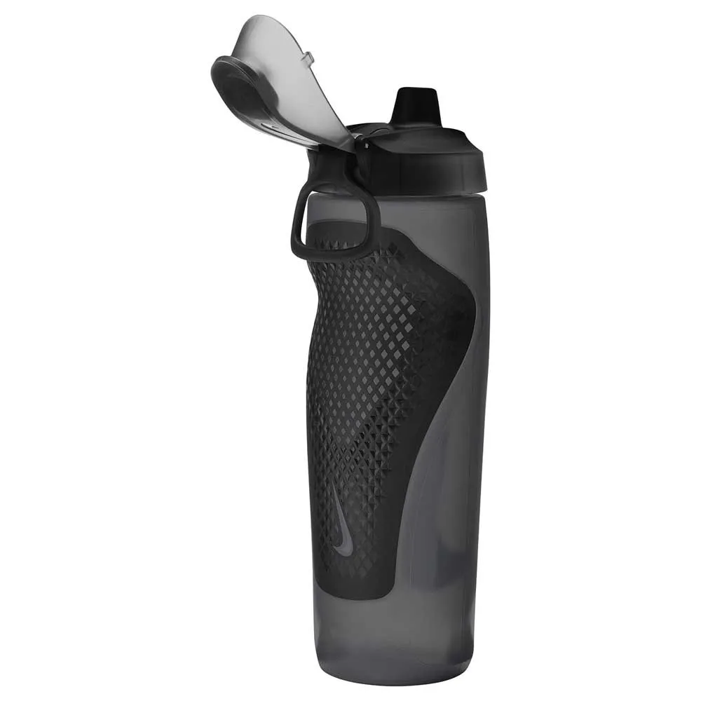 Купить Nike N100766805424 Refuel Locking Lid 24oz/700ml бутылка Серебристый Grey / Black / Silver 7ft.ru в интернет магазине Семь Футов