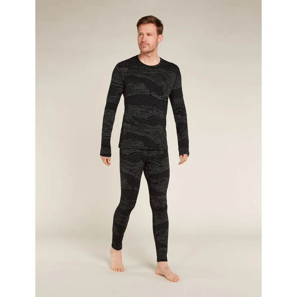 Купить Icebreaker 0A573701WXL Базовый слой с длинным рукавом Merino 260 Vertex Snow Guide Black / Galaxy / J XL 7ft.ru в интернет магазине Семь Футов