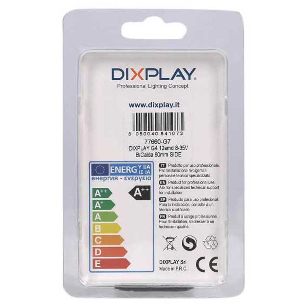 Купить Dixplay 020018 G4 2W 8-35V Горизонтальный теплый белый 12 Вел Лампочка White 30 mm 7ft.ru в интернет магазине Семь Футов