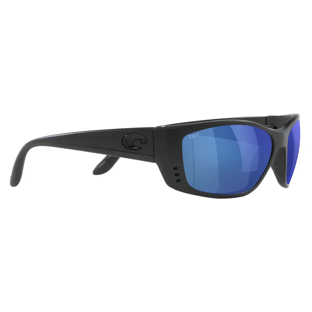 Купить Costa 06S7003-00030464 Fisch Readers Polarized Sunglasses  11 Matte Black 8 Blue Mirror 580P C-Mate +2.00/CAT3 7ft.ru в интернет магазине Семь Футов