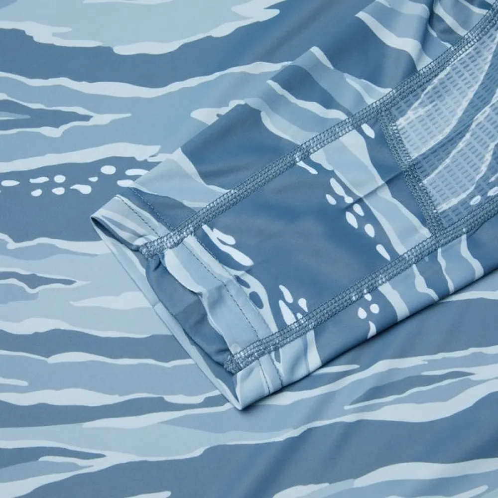 Купить Pelagic 1015261000-pet-xxxl Худи с УФ-защитой Vaportek Wahoo Camo Petrol 35x25x10 3XL 7ft.ru в интернет магазине Семь Футов