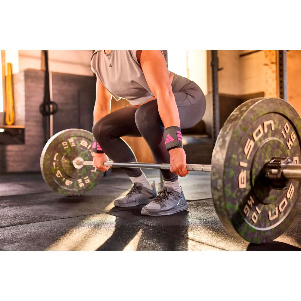 Купить adidas adst-13200pk-t/u Напульсник Wrist wraps Black / Pink 20x15x5 7ft.ru в интернет магазине Семь Футов